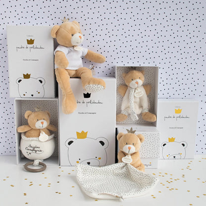 BOÎTE À MUSIQUE PRINCE OURS 14CM