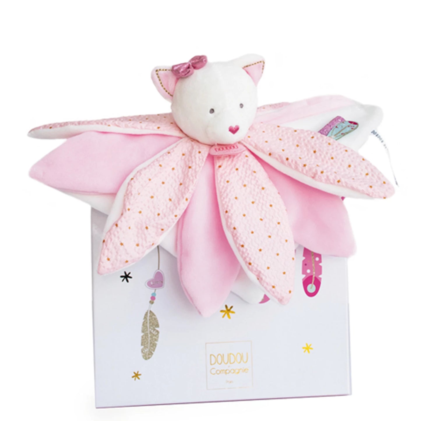 TRAUMFÄNGER KATZE, BLUME, 26 CM