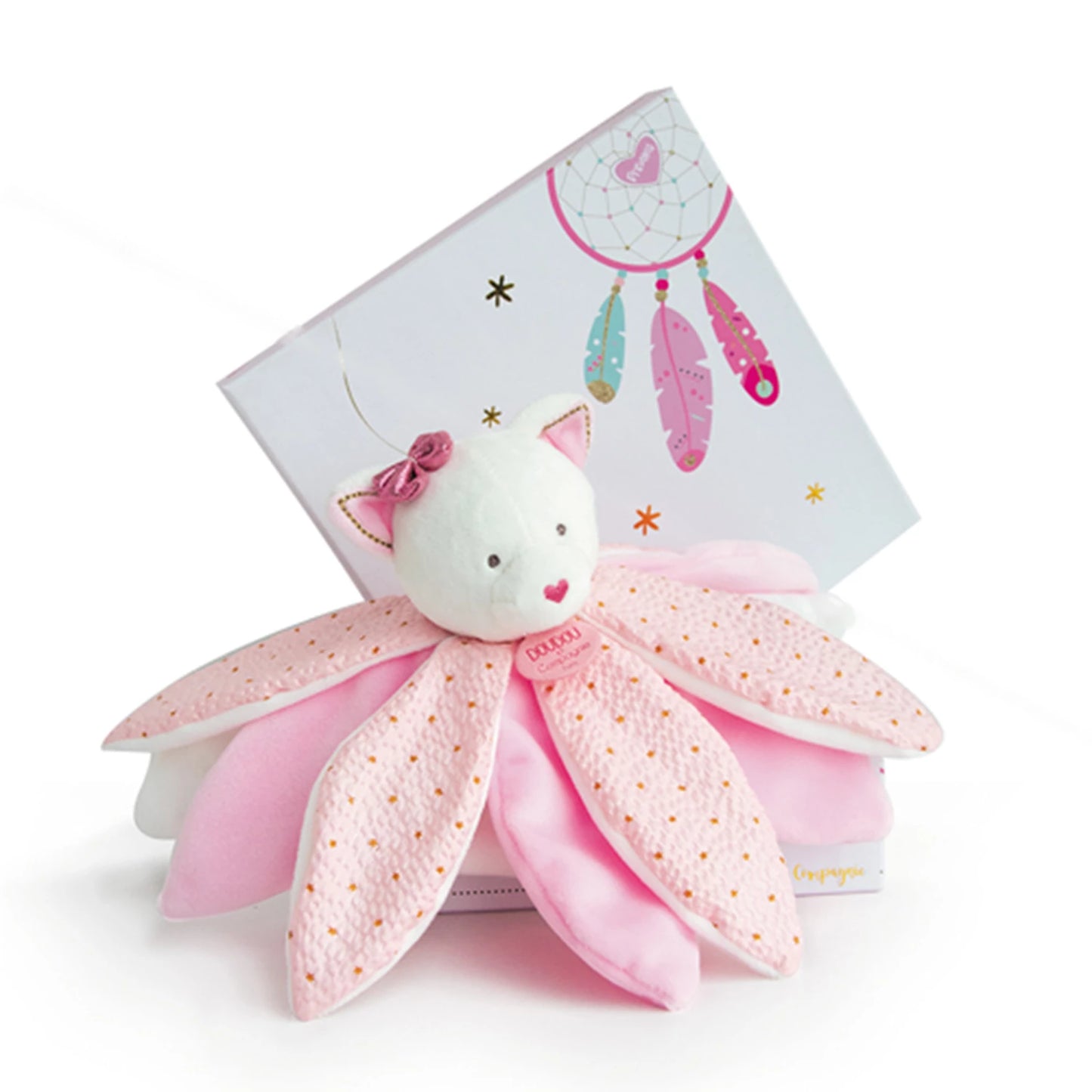 TRAUMFÄNGER KATZE, BLUME, 26 CM