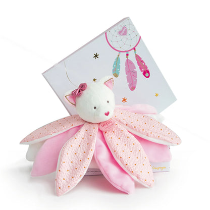 TRAUMFÄNGER KATZE, BLUME, 26 CM