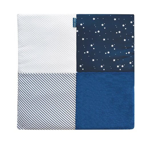 TAPPETO ACCOGLIENTE, BLU, 100X100CM