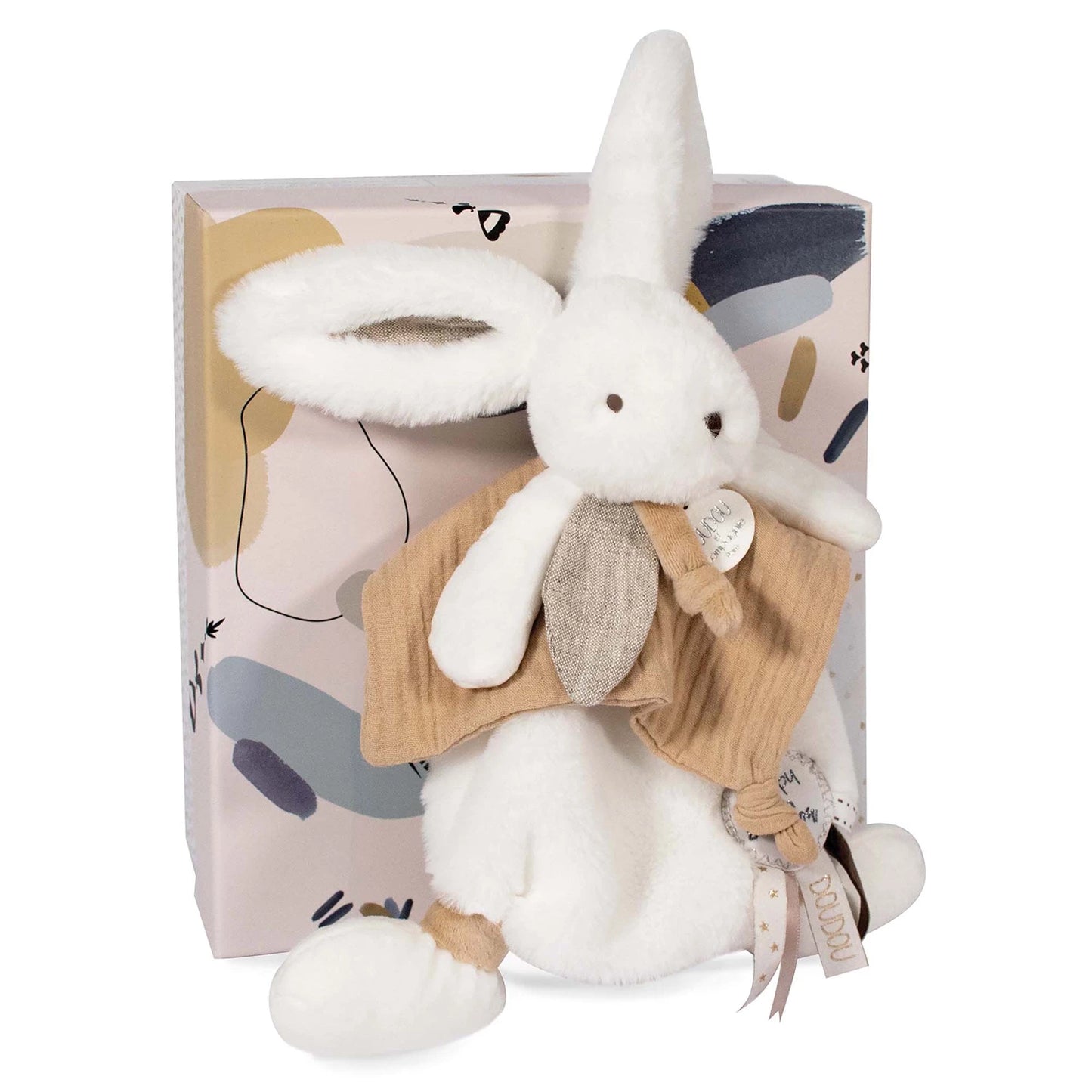 PELUCHE HAPPY WILD, NATUREL 25 CM
