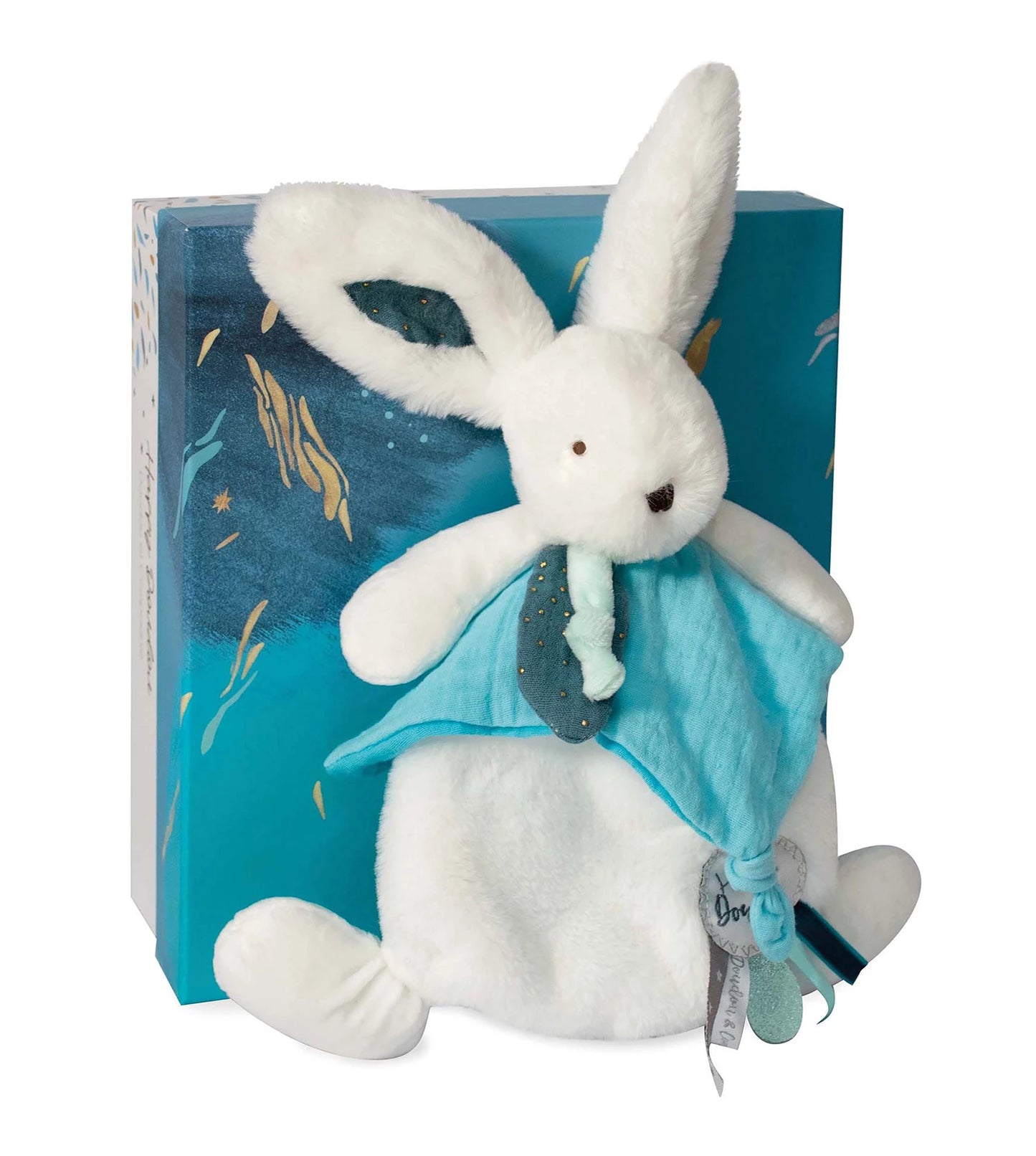PELUCHE HAPPY POP, BLEU PÉTROLE, 25 CM