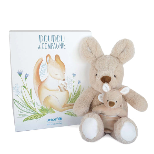 UNICEF MADRE E BAMBINO CANGURO 25CM