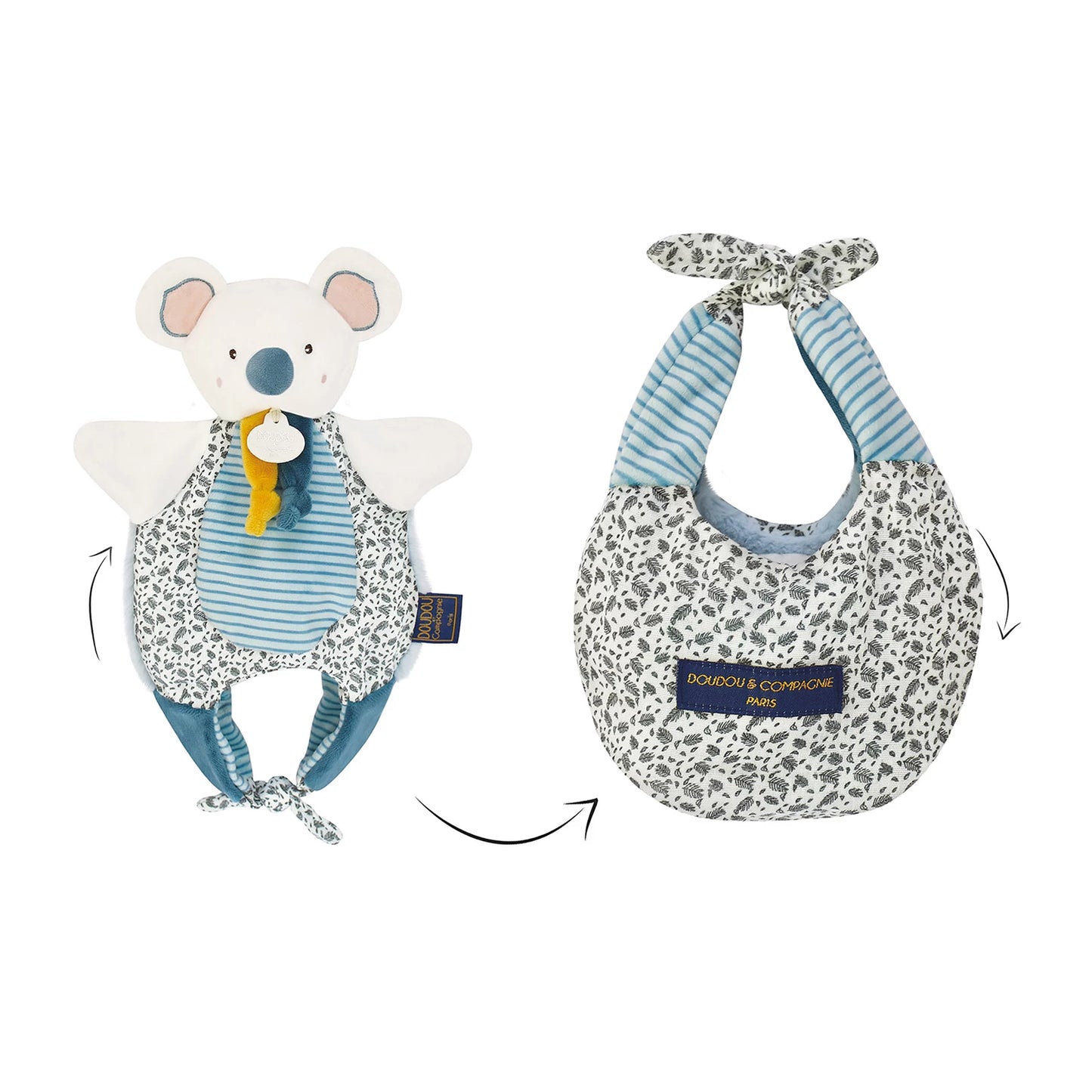 AMUSETTE KOALA-SCHMUSEDECKEN 30CM