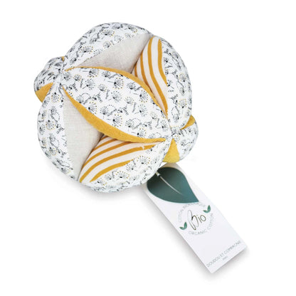 BALLE DE JEU BEE BIO AVEC HOChet 15 CM