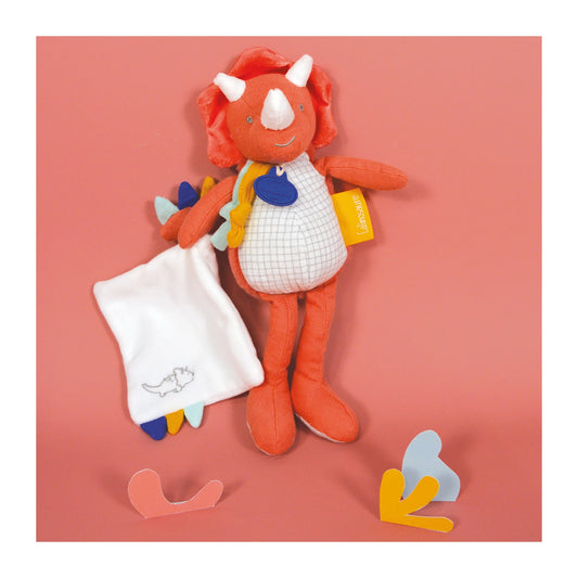 DINO LOU CON COPERTA MORBIDA 25 CM