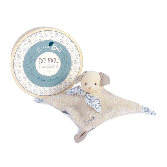 PELUCHE BIOLOGICO PER CANI, BLU, 25 CM