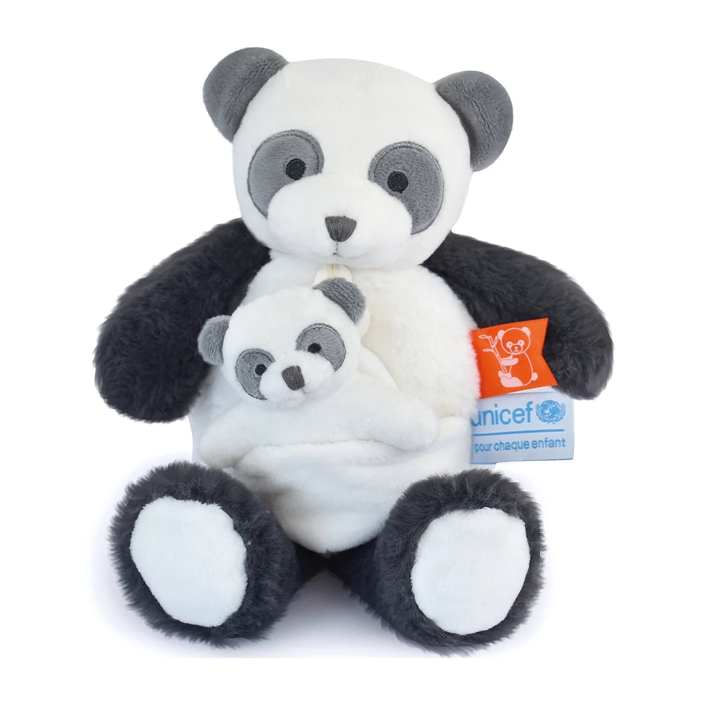 UNICEF MÈRE ET BÉBÉ PANDA 25CM