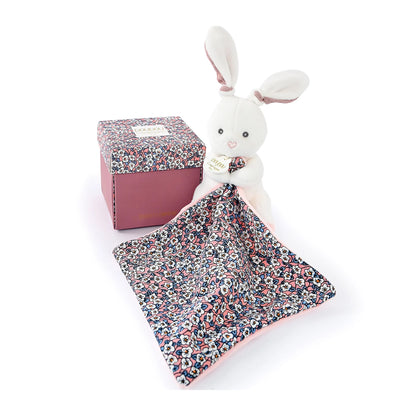 LAPIN AVEC PELUCHE 12CM