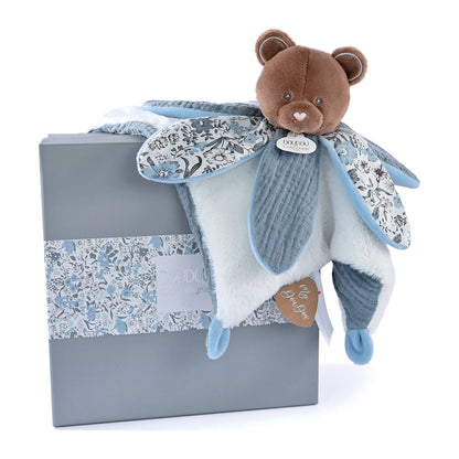 OURS EN PELUCHE FLEUR 27CM