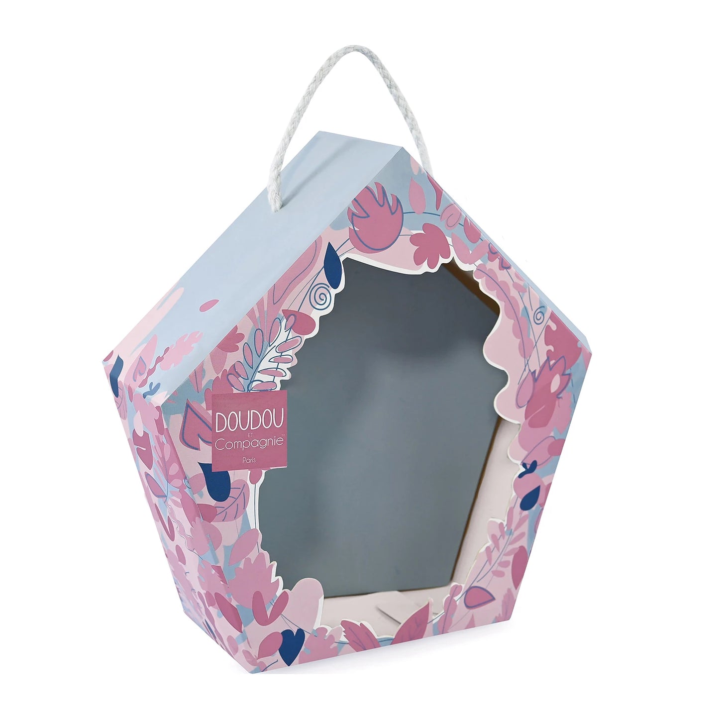 OISEAU CUI-CUI ROSE (AVEC GAZOUILLEMENT) 22 CM