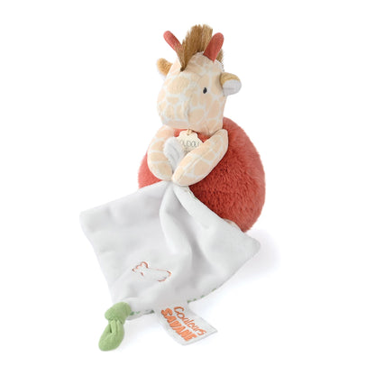 GIRAFE AVEC PELUCHE 15CM
