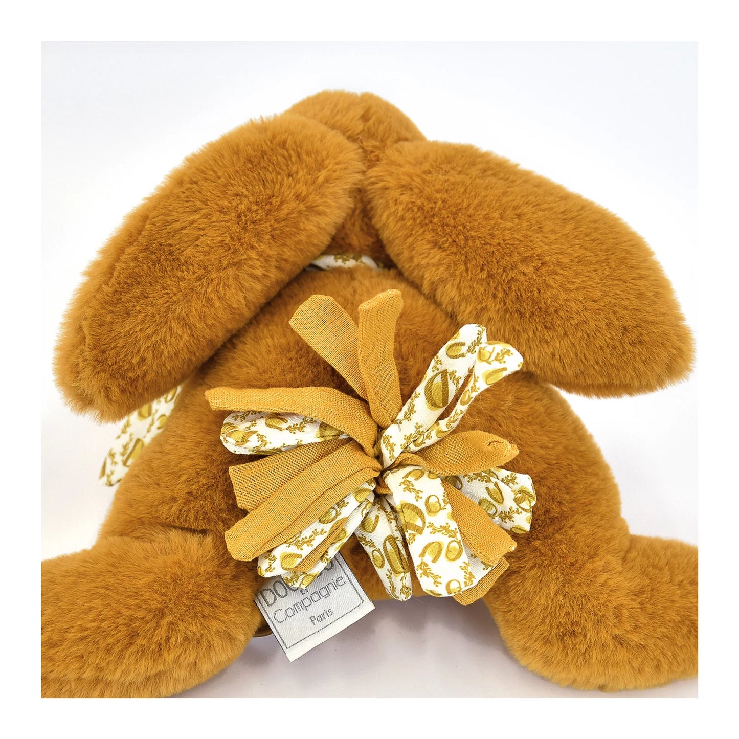 LAPIN SUSPENDU, OCRE 25CM