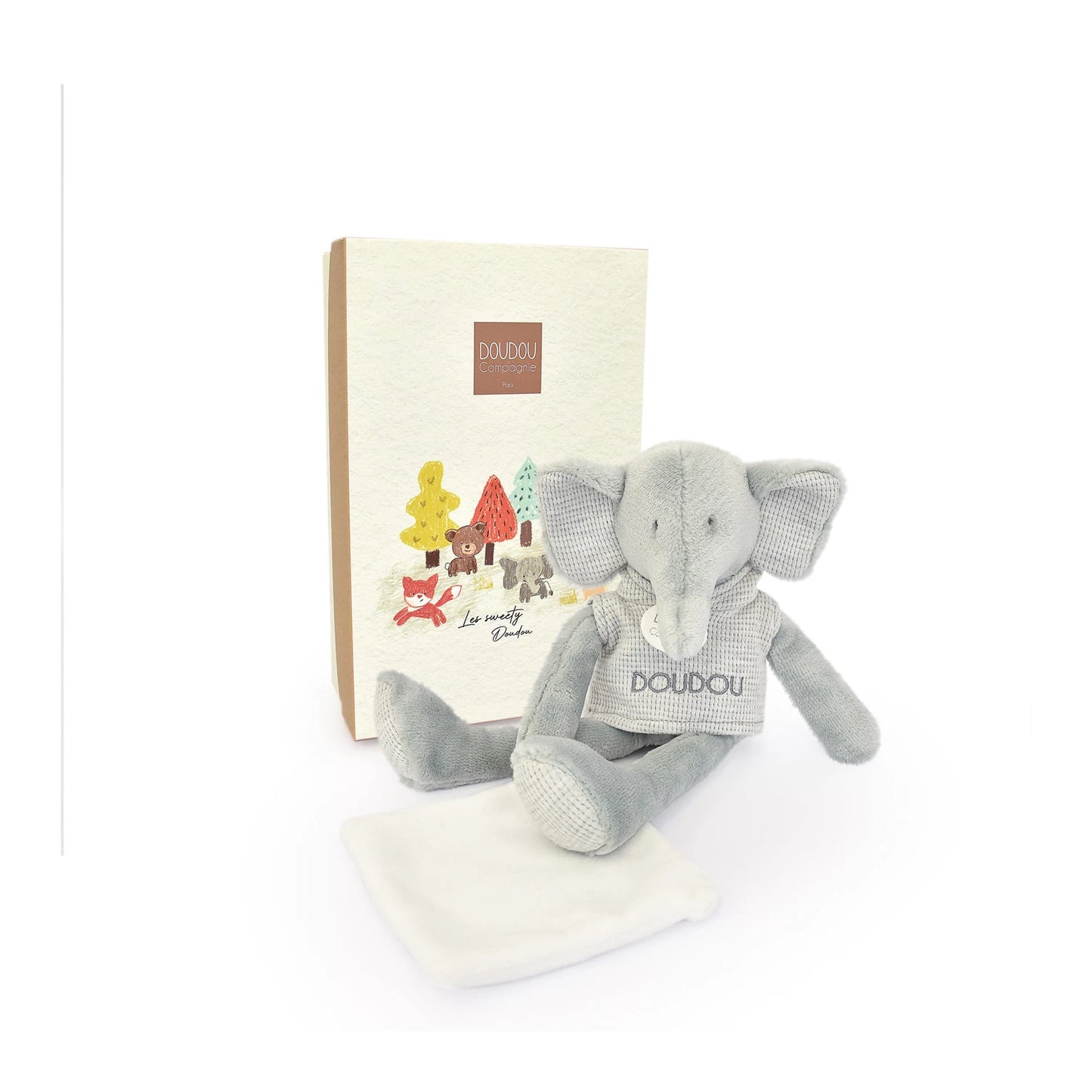 ÉLÉPHANT DOUX, 25 CM
