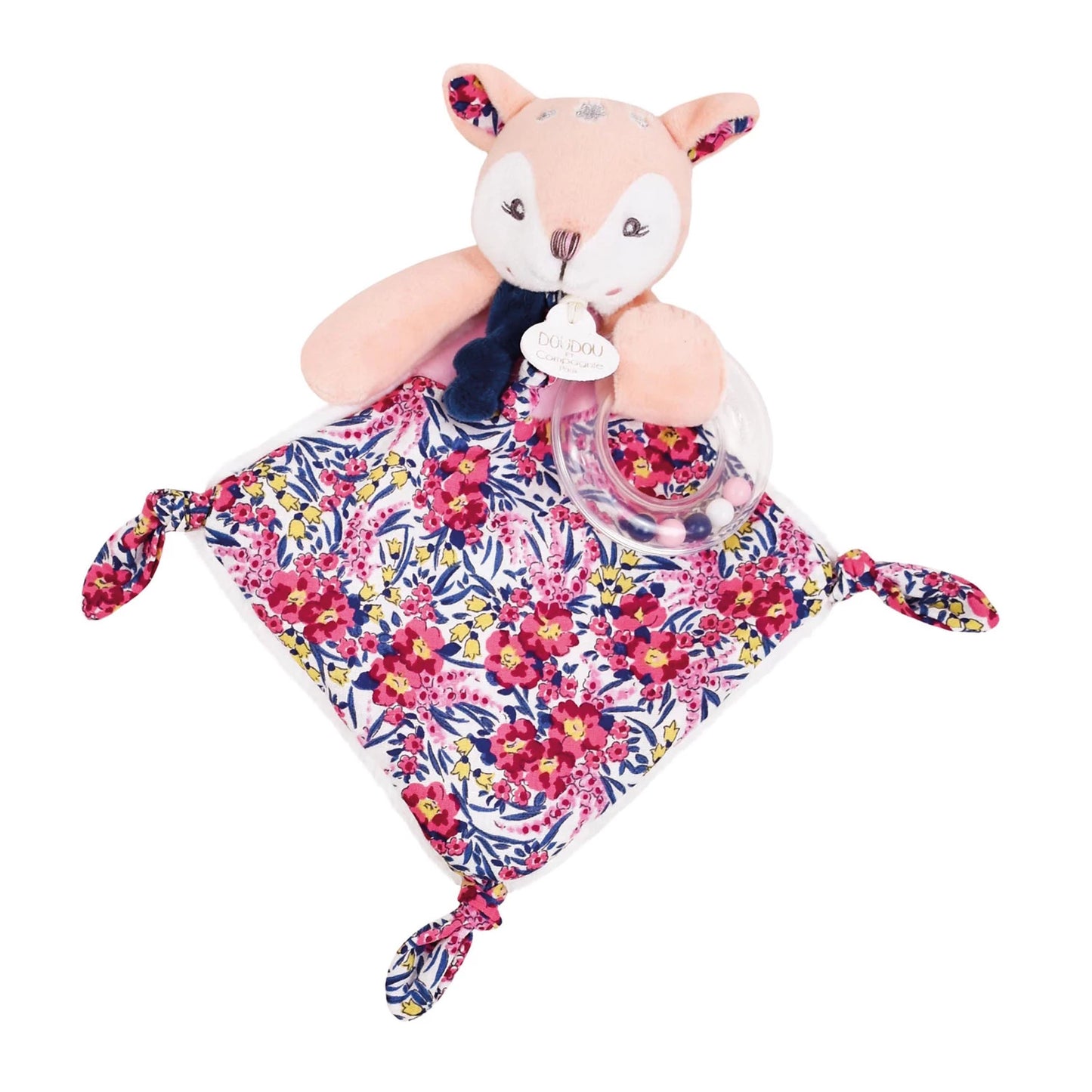 PELUCHE BICHETTE AVEC GRELOT, 22 CM