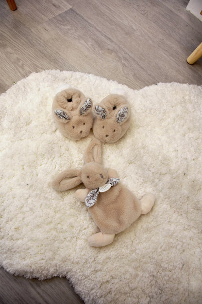 COFFRET CADEAU, LAPIN BEIGE, 0-6 MOIS
