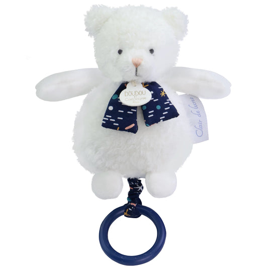 ORSETTO MUSICALE GIOCATTOLO, FOSFORESCENTE, 17 CM