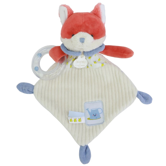 PELUCHE FOX RENARD CON SONAGLIO 21CM