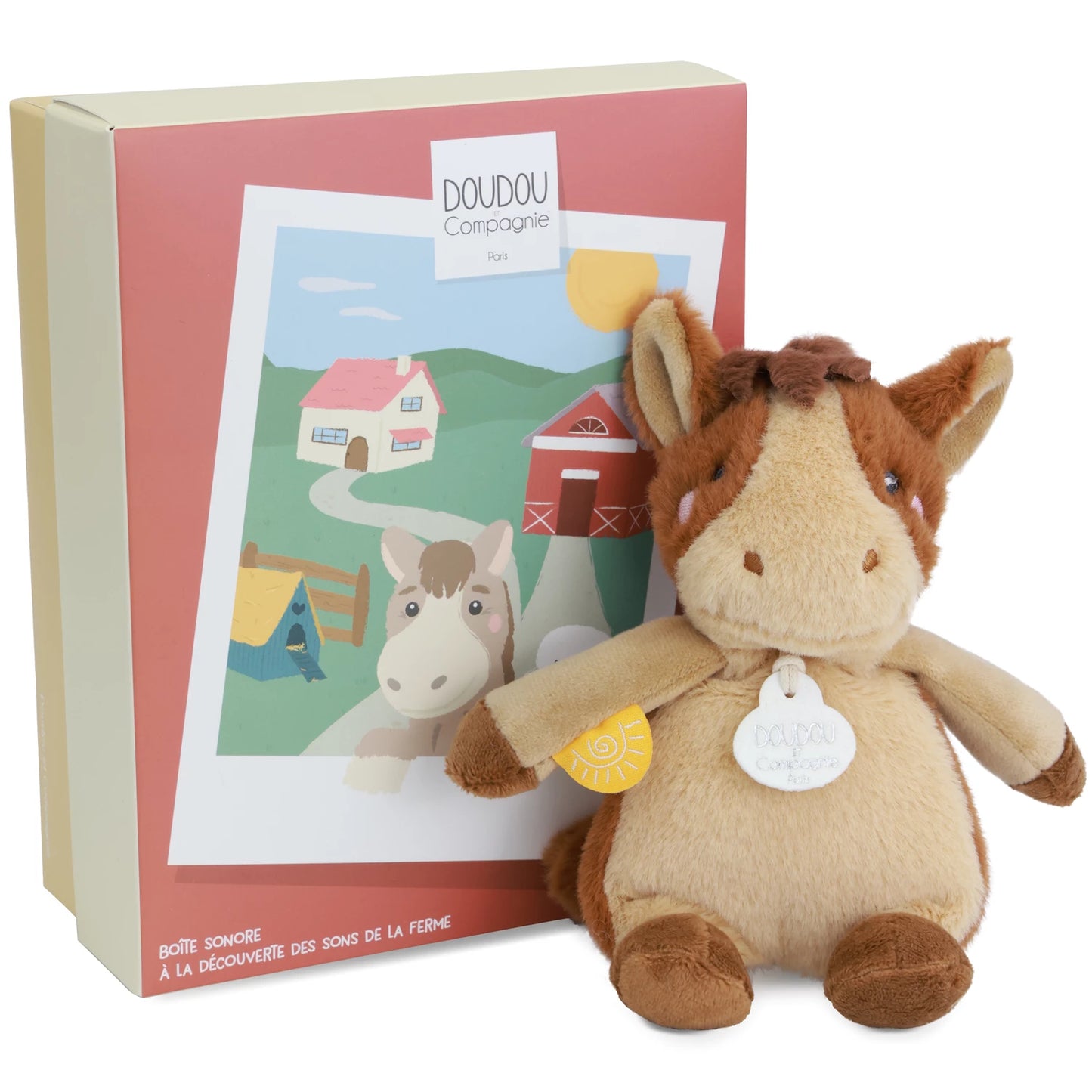 Bauernhoftiere mit Sound 6x1Ass 17cm