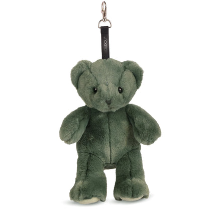 PORTACHIAVI A FORMA DI ORSO, COLOR CACHI, 20 CM