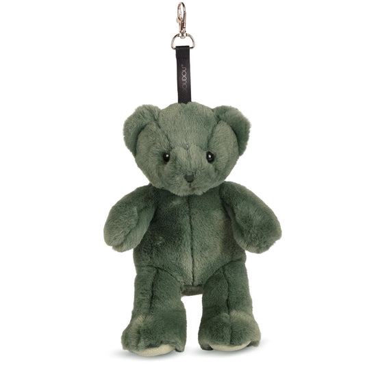 PORTACHIAVI A FORMA DI ORSO, COLOR CACHI, 20 CM