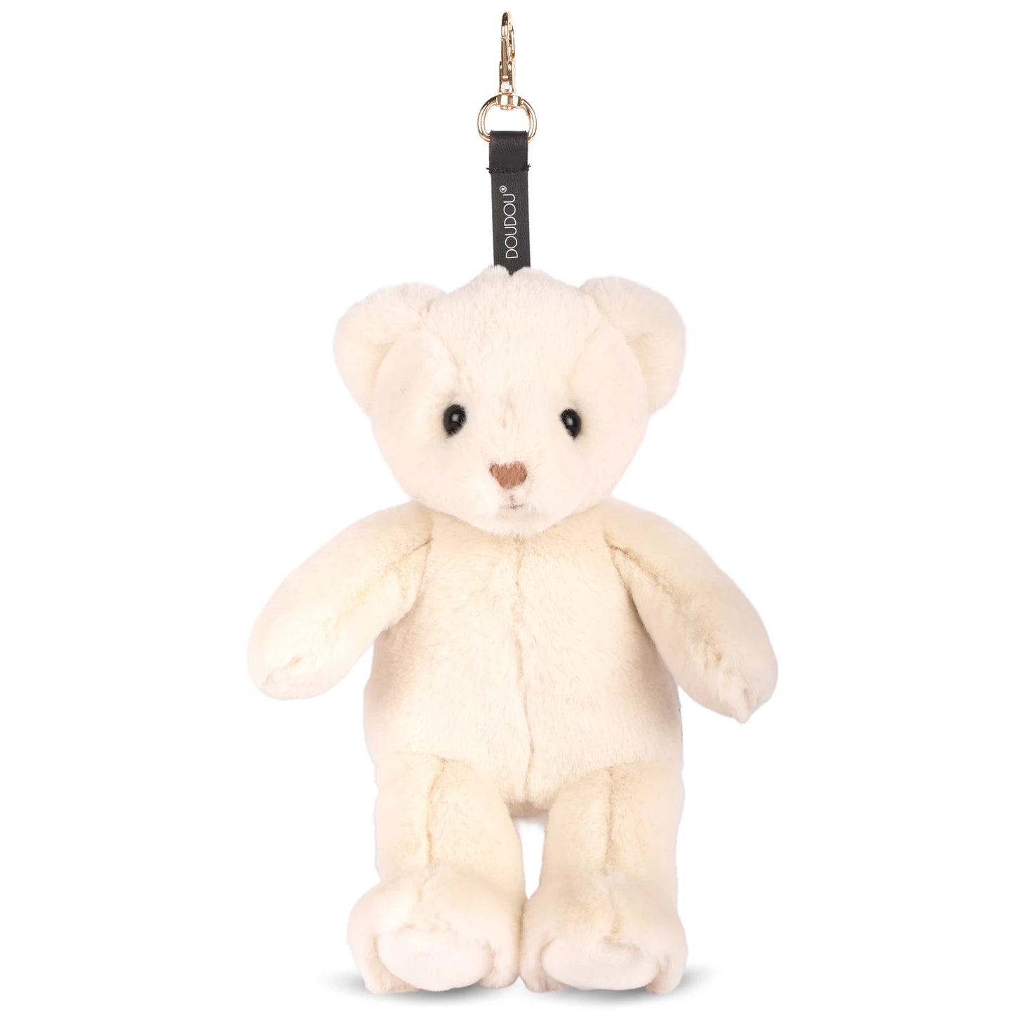 PORTE-CLÉS OURS, IVOIRE, 20 CM