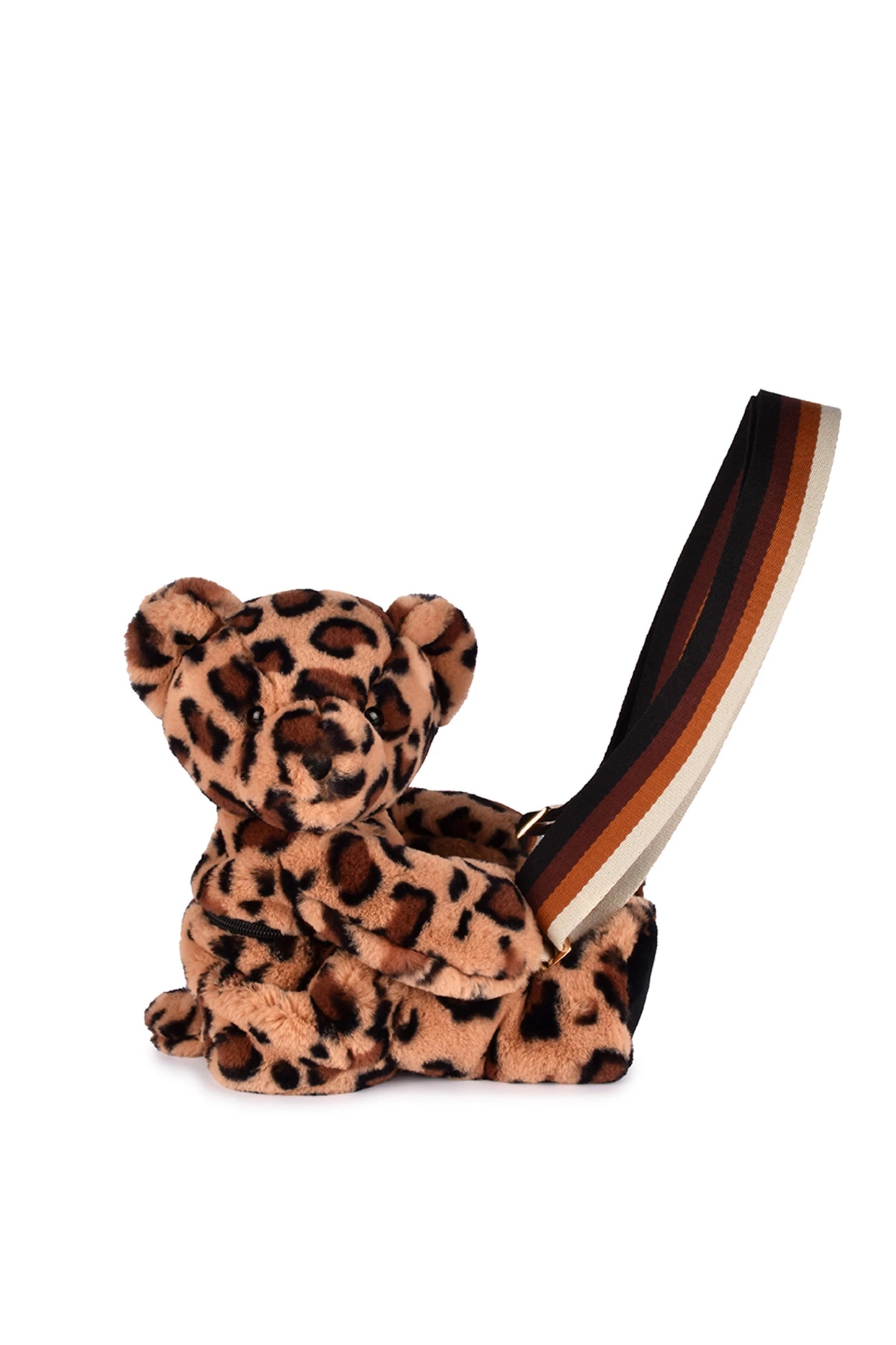 SAC BANDOULIÈRE LÉOPARD 30 CM