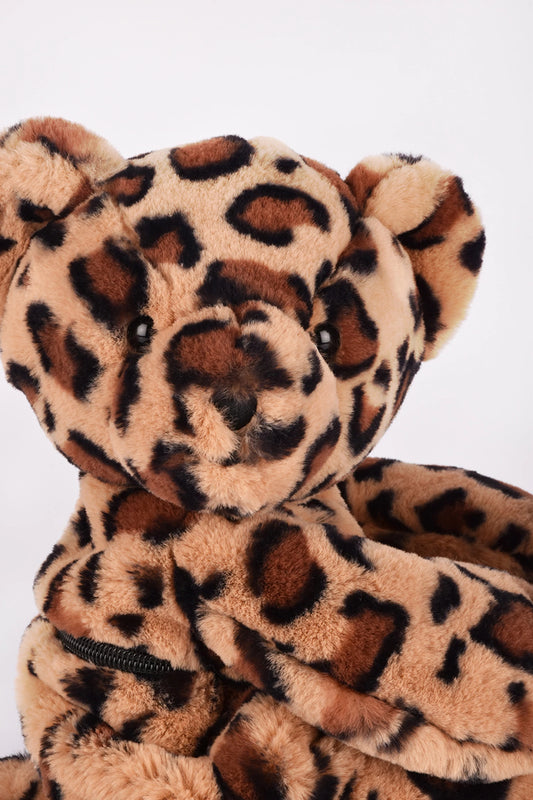 BORSA A TRACOLLA LEOPARDATA 30 CM