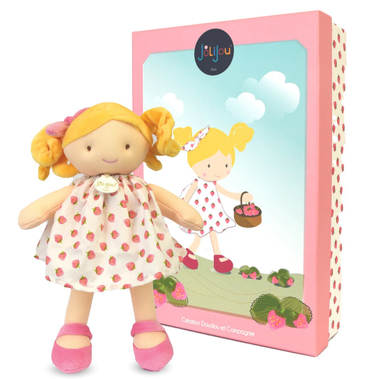 BAMBOLA DI STOFFA FRAISE 28CM