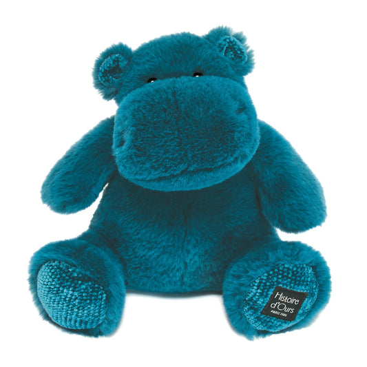 IPPOPOTAMO, TURCHESE 25CM