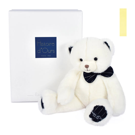 ORSETTO PREPPY CHIC, AVORIO 30 CM