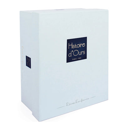 OURSON PREPPY CHIC, IVOIRE 30 CM