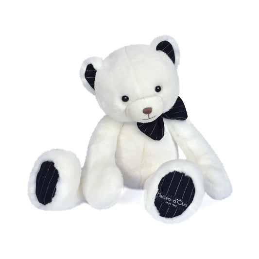 ORSETTO PREPPY CHIC, AVORIO, 40 CM