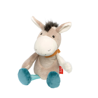 PATCHWORK ÂNE SWEETY JAUNE 31 CM