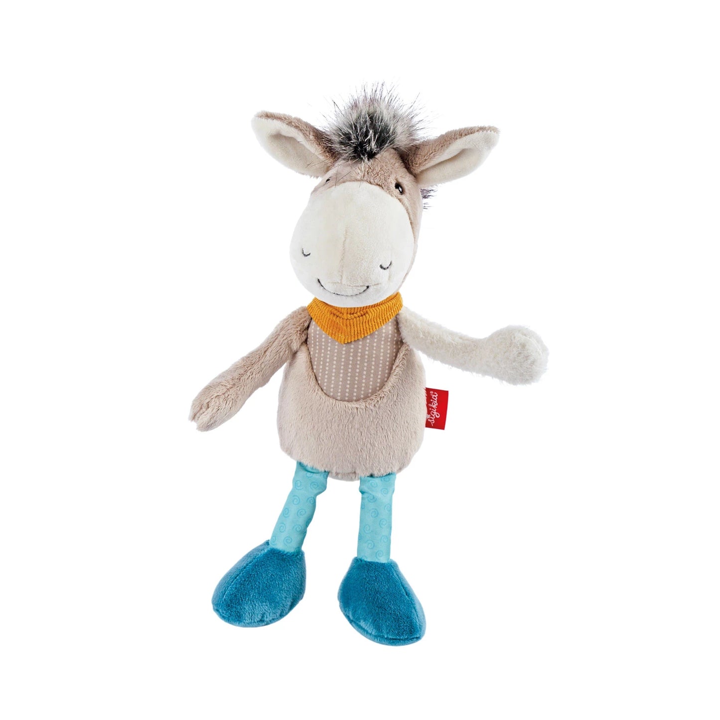 PATCHWORK ÂNE SWEETY JAUNE 31 CM