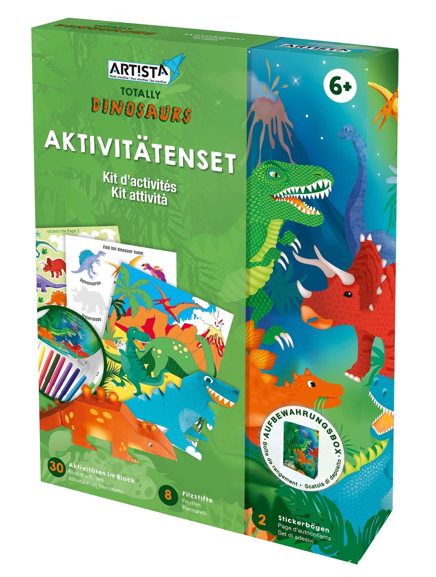JEU D'ACTIVITÉS SUR LES DINOSAURES