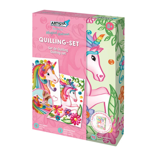 SET DI QUILLING PER UNICORNO