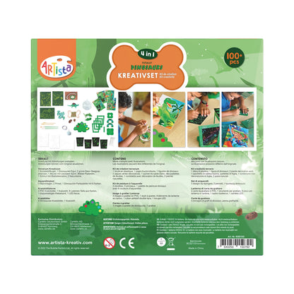 KIT CRÉATIF DINOSAURES 4 EN 1