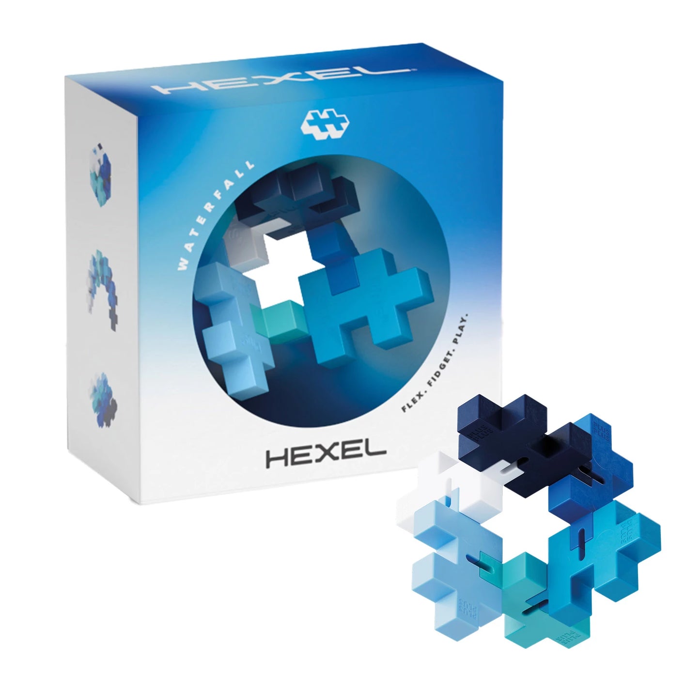 HEXEL FLEX BLOCS DE CONSTRUCTION, BLEU