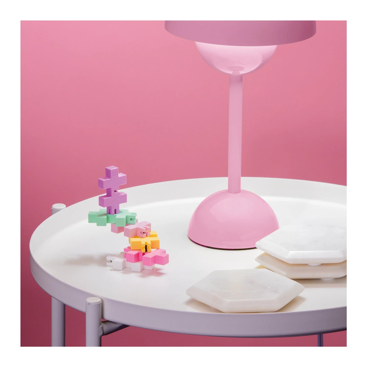 BLOCS DE CONSTRUCTION HEXEL FLEX, ROSE