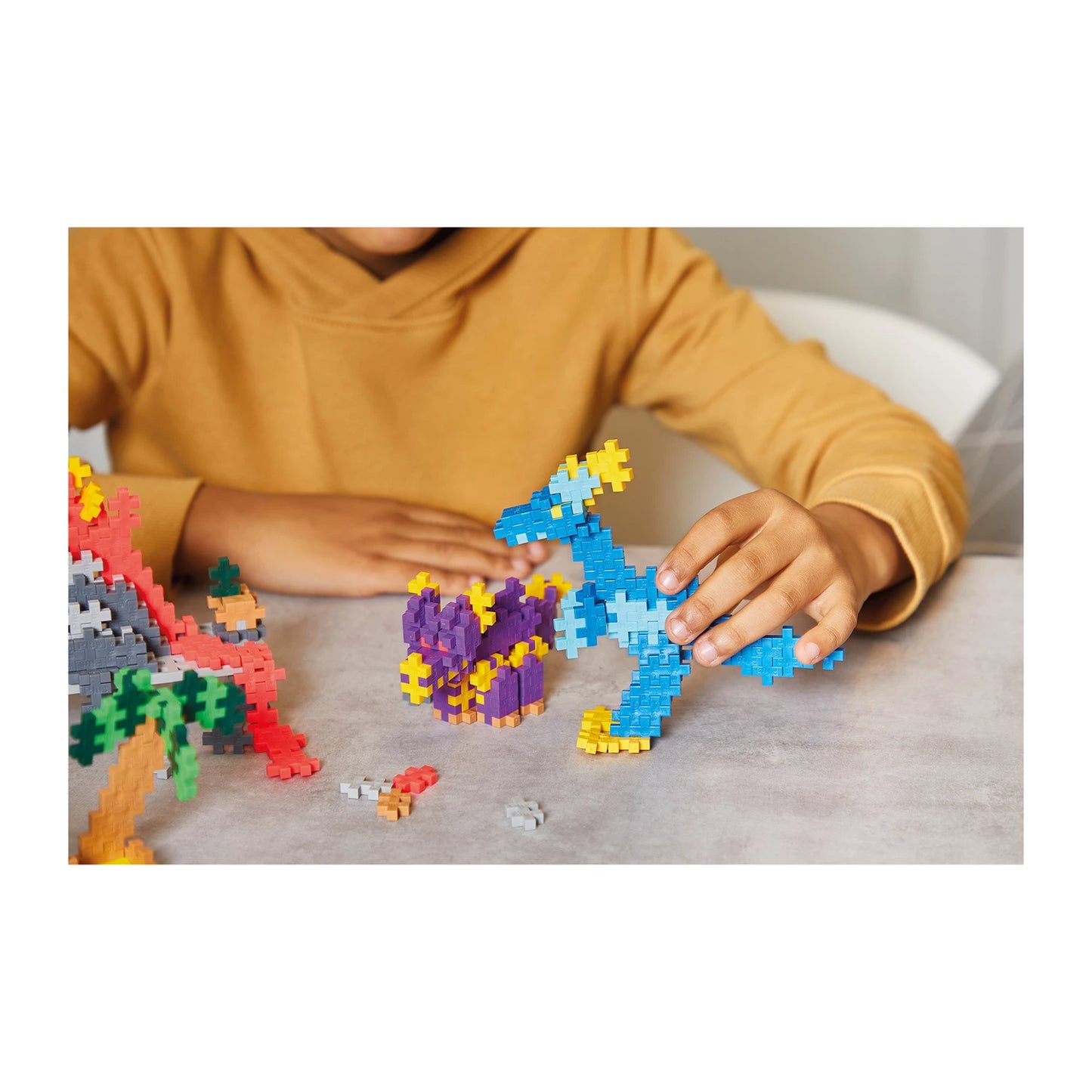 600 BLOCS DE CONSTRUCTION CRÉATIFS DINOSAURES