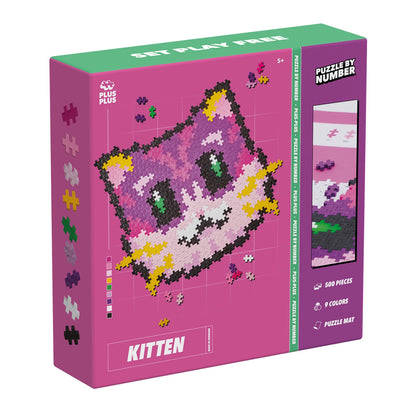 500 BLOCCHI CREATIVI PER COSTRUIRE IL PUZZLE DEL GATTO
