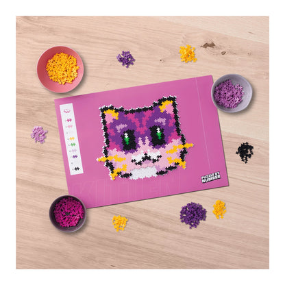 500 BLOCCHI CREATIVI PER COSTRUIRE IL PUZZLE DEL GATTO