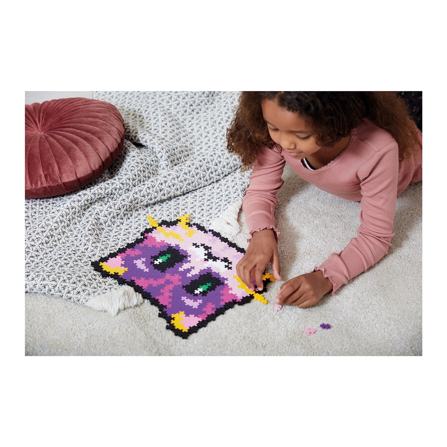 500 BLOCCHI CREATIVI PER COSTRUIRE IL PUZZLE DEL GATTO