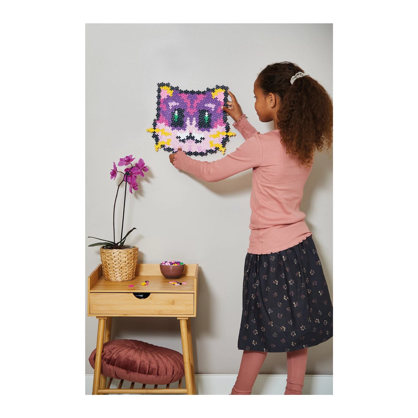 500 BLOCCHI CREATIVI PER COSTRUIRE IL PUZZLE DEL GATTO