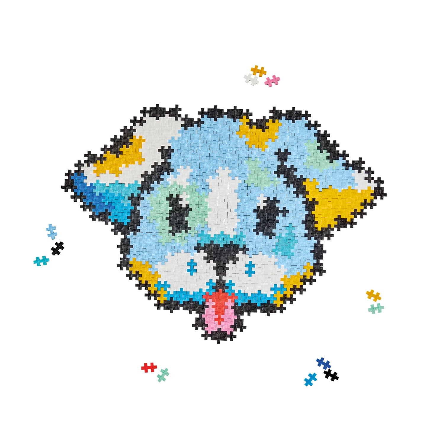 500 BLOCS CRÉATIFS POUR CONSTRUIRE UN PUZZLE EN FORME DE CHIEN