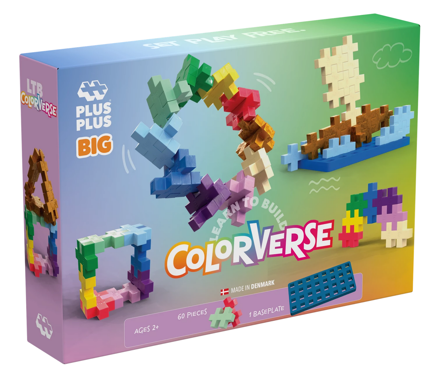60 BLOCS CRÉATIFS POUR CONSTRUIRE UN LARGE ÉVENTAIL DE COULEURS