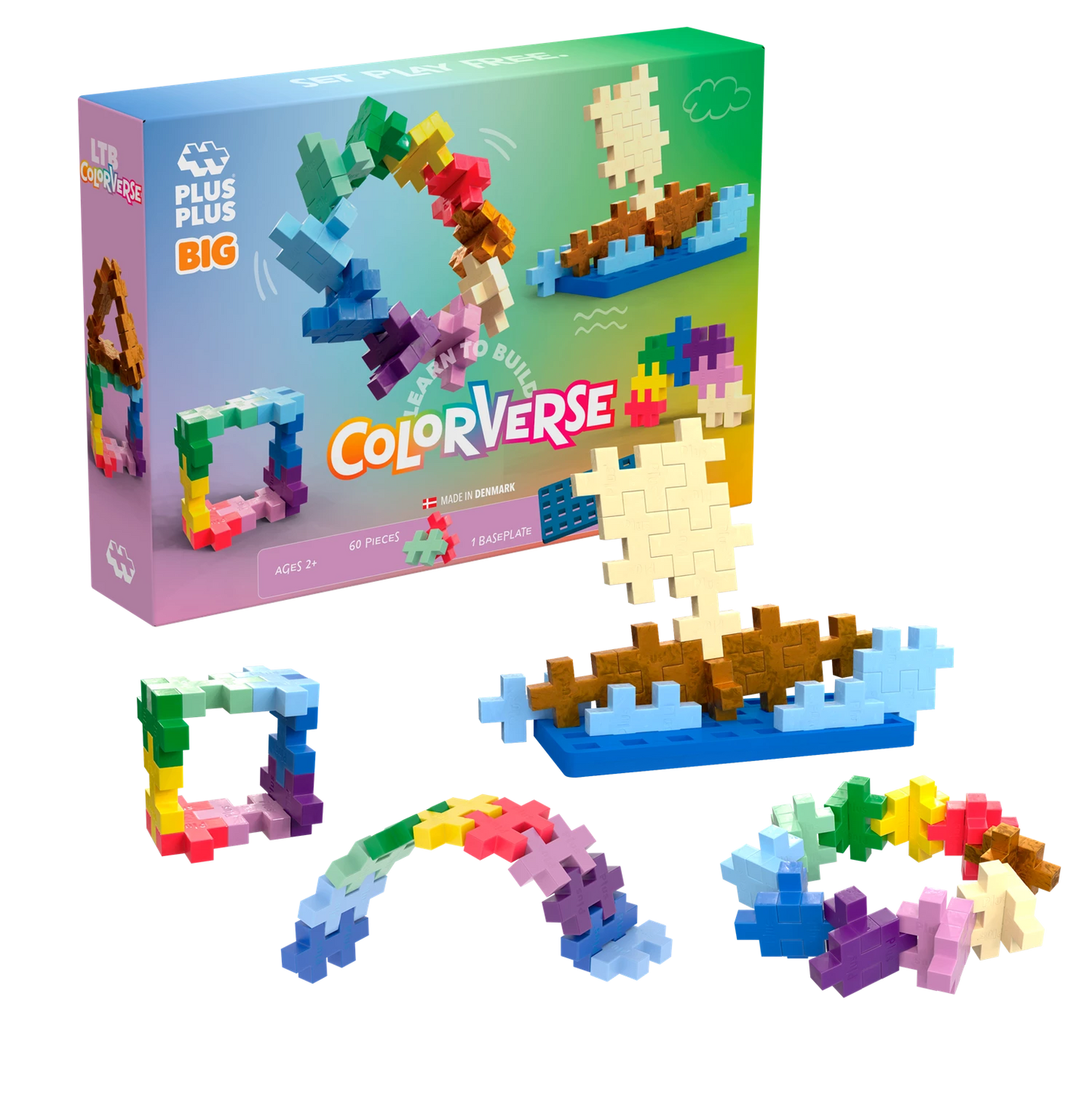 60 BLOCS CRÉATIFS POUR CONSTRUIRE UN LARGE ÉVENTAIL DE COULEURS