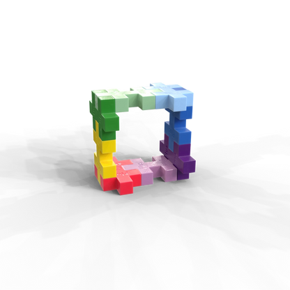60 BLOCS CRÉATIFS POUR CONSTRUIRE UN LARGE ÉVENTAIL DE COULEURS